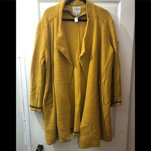 ZARA Trafaluc Oversized Open Front Jacket